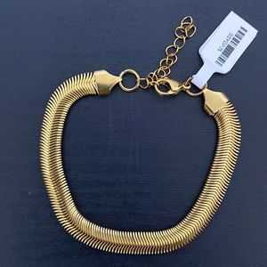 Stainless Steel Gold Tone Bracelet